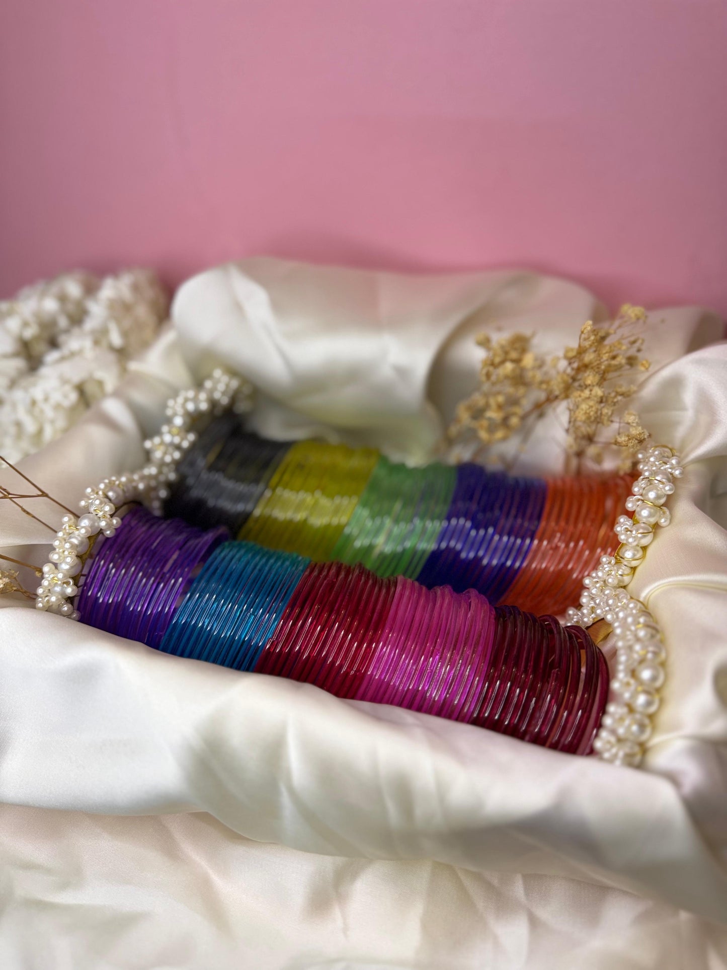 Glass Bangle- 10 set