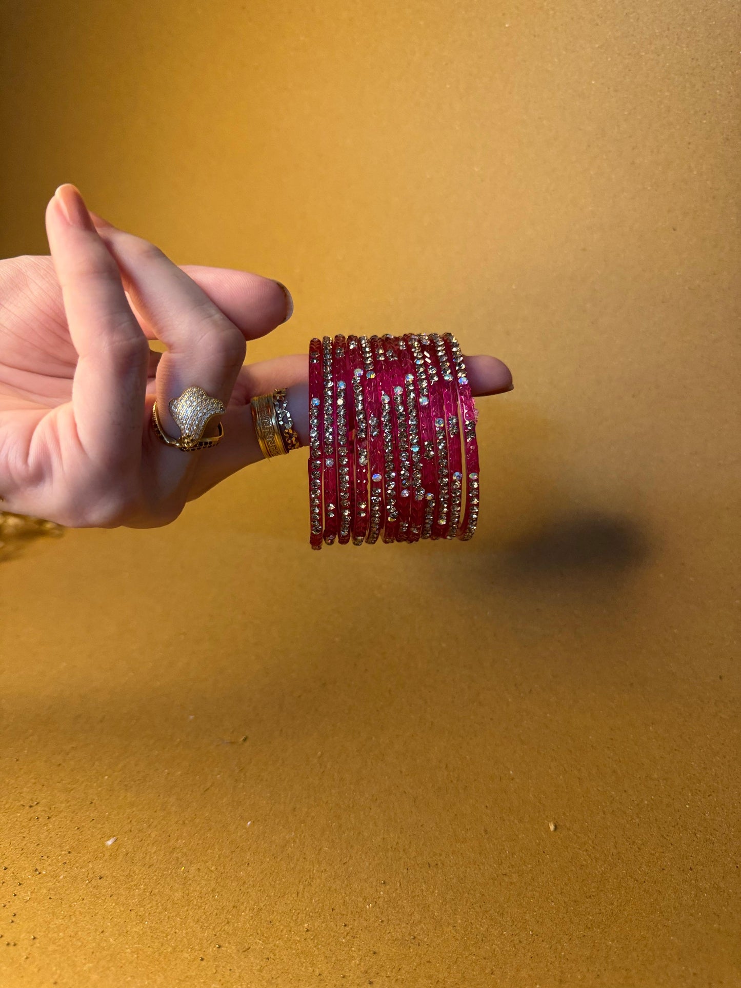 Raindrop bangles (nageena)