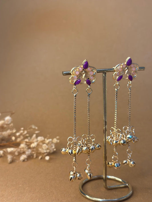 Patang (pink purple and gold)