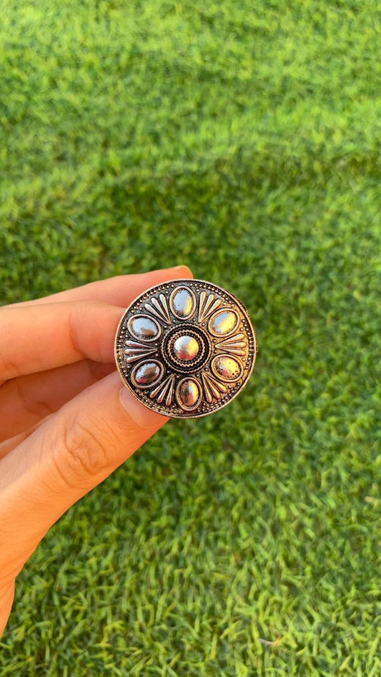 oxidized angoothi - Phool