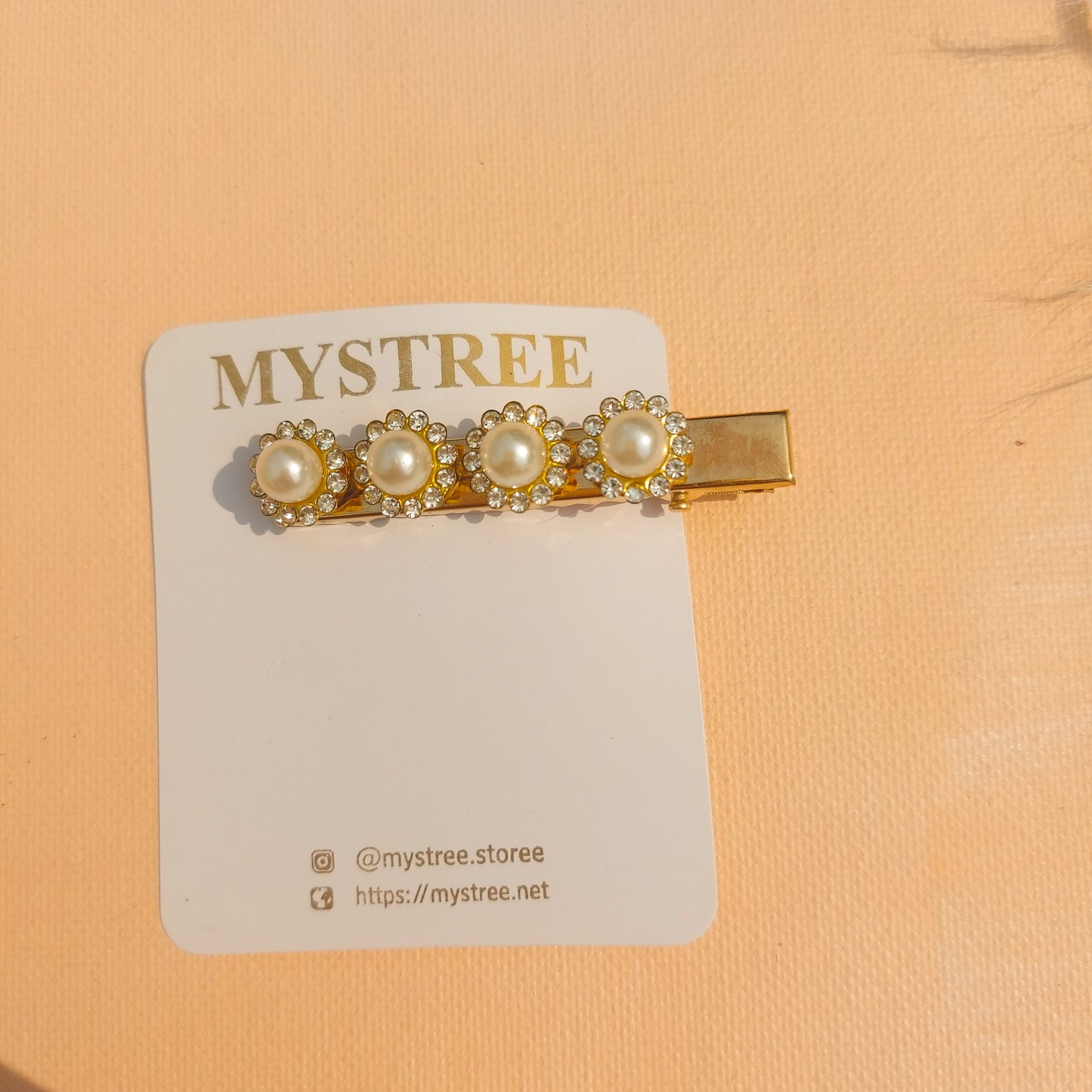 HS- 02 Pearl Shine Hair Clip