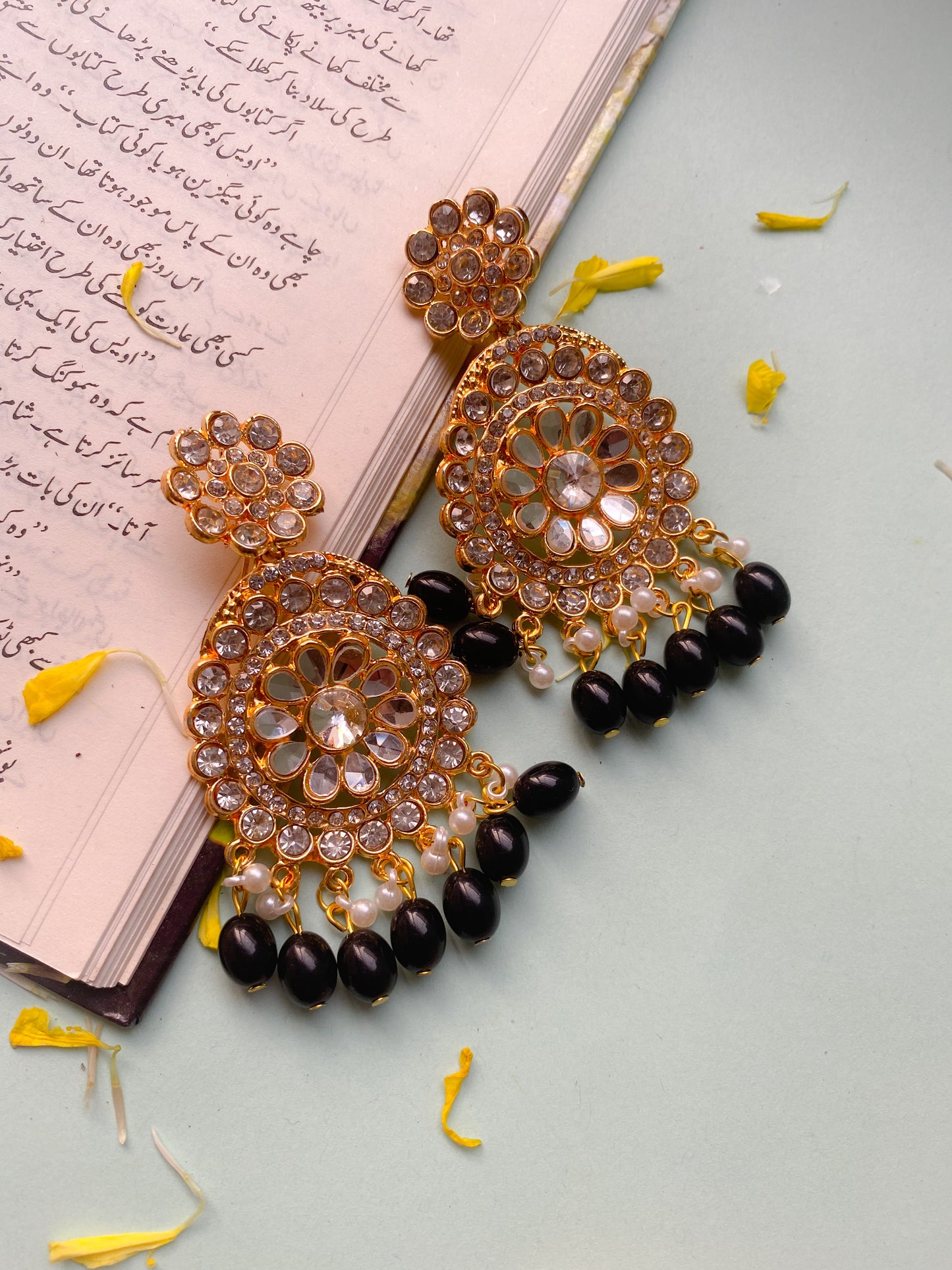 EF-24 Mah-e-noor Earrings - 9 Colors