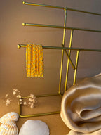 Dotted bangle 12 pcs - yellow