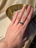 Zara Ring Gold - Black - 1