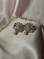 Mehrani earrings - silver - rozana collection