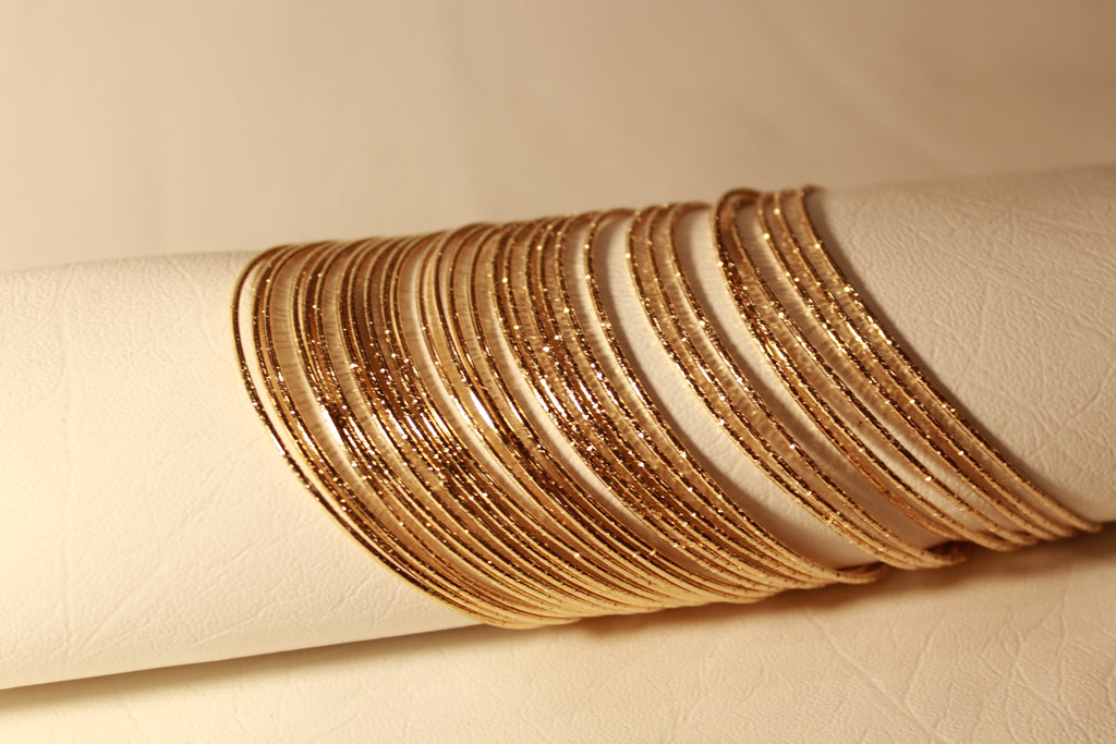 Gold Bangles (30 pcs)