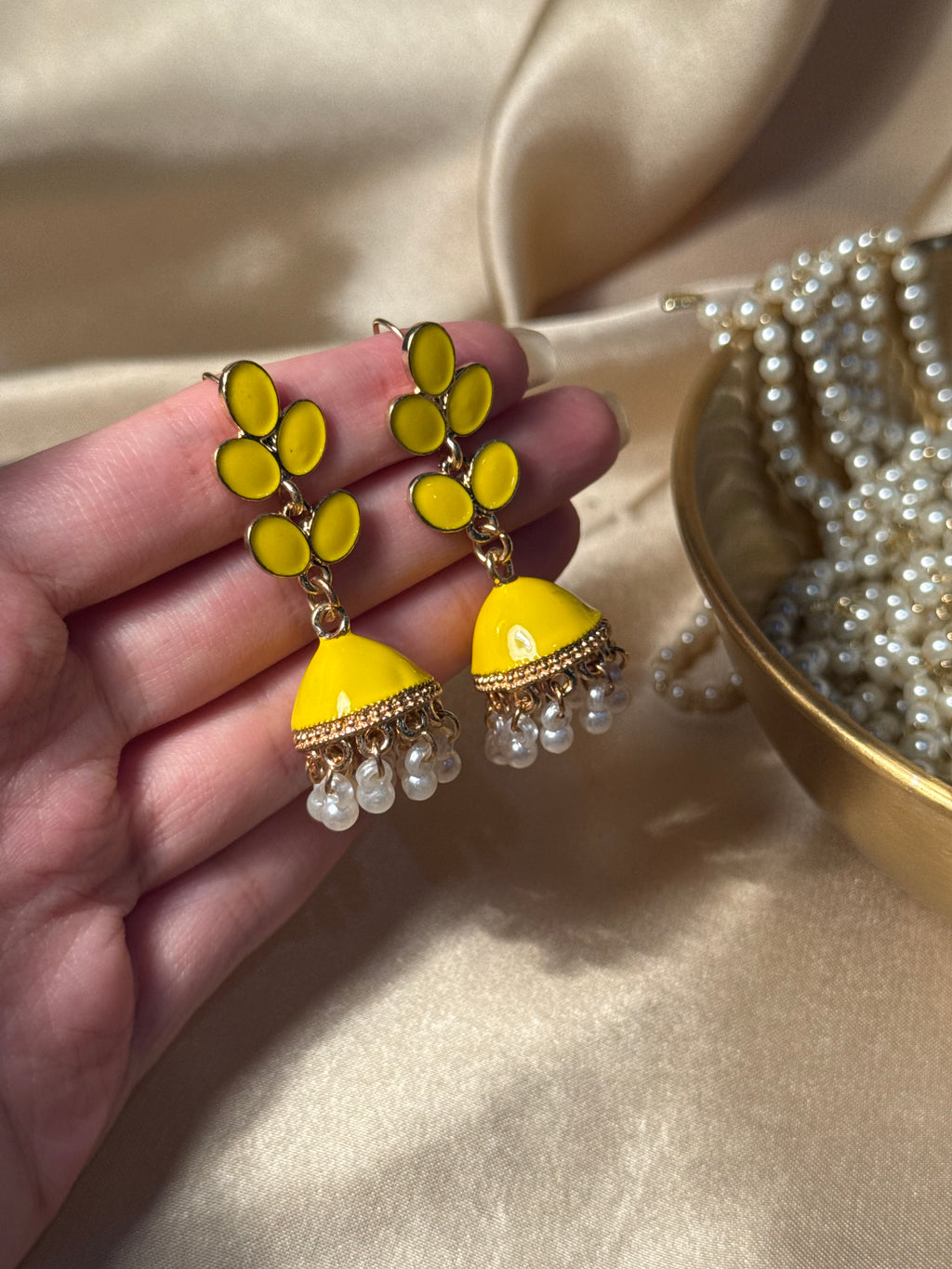 Booti Jhumki - yellow