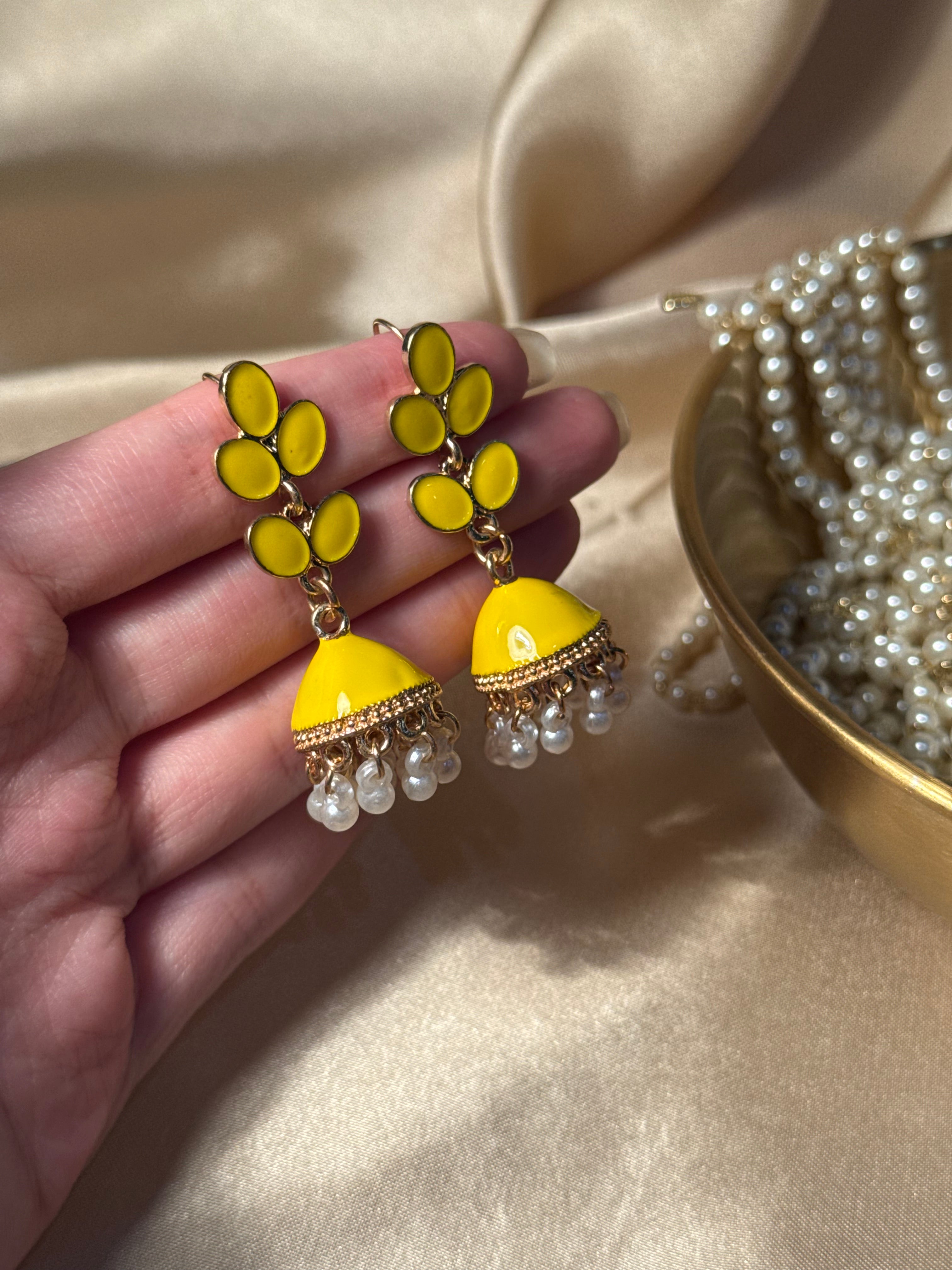Booti Jhumki - yellow