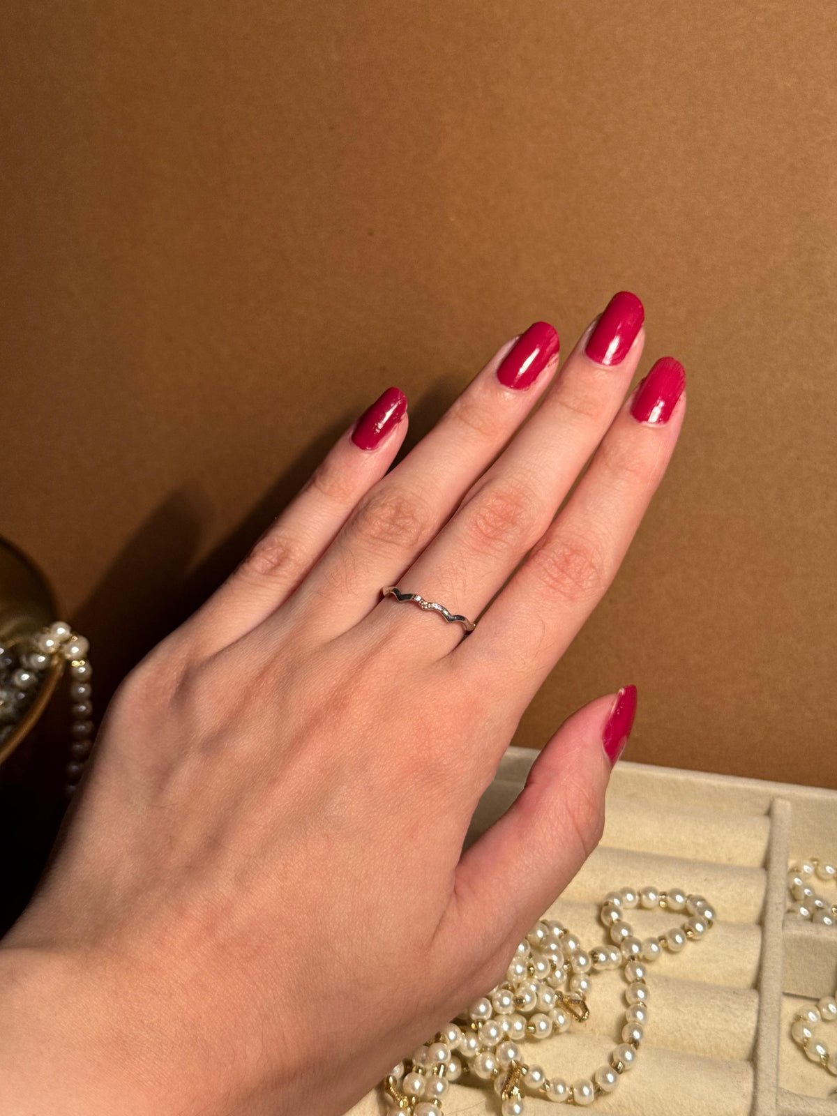 Swirl Silver Ring