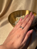 Zara Ring Gold - Black - 2