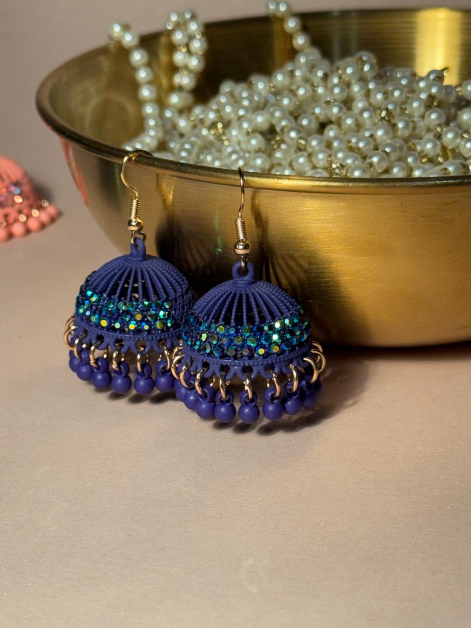 Matt jhumki heer - Purple