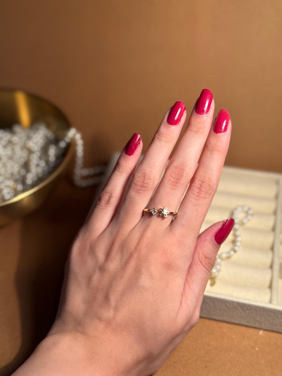 Aurora Gold Ring - 8