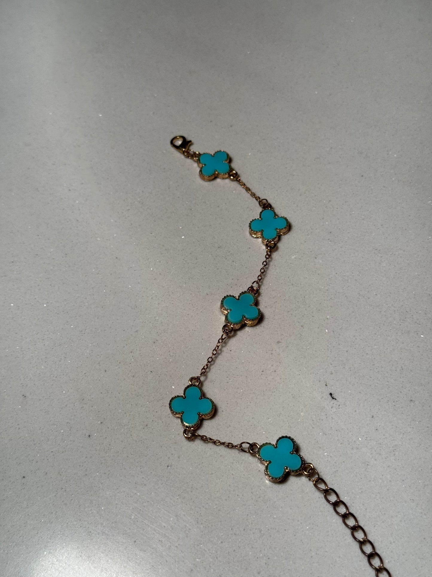 Blue Marble Bracelet