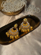 Nilofer Earrings - Yellow