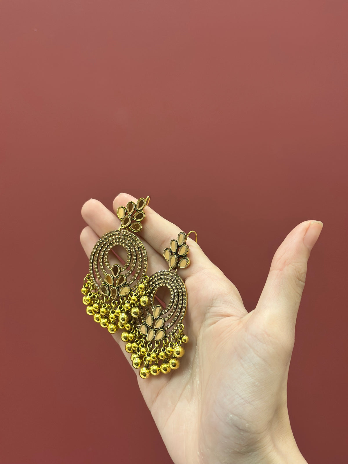 6 Ringlets Antique Gold
