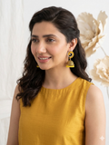 Spiral patti khass collection-gold and yellow