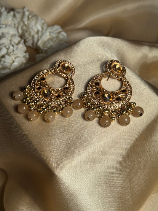 Sultana chandbali khass collection-gold