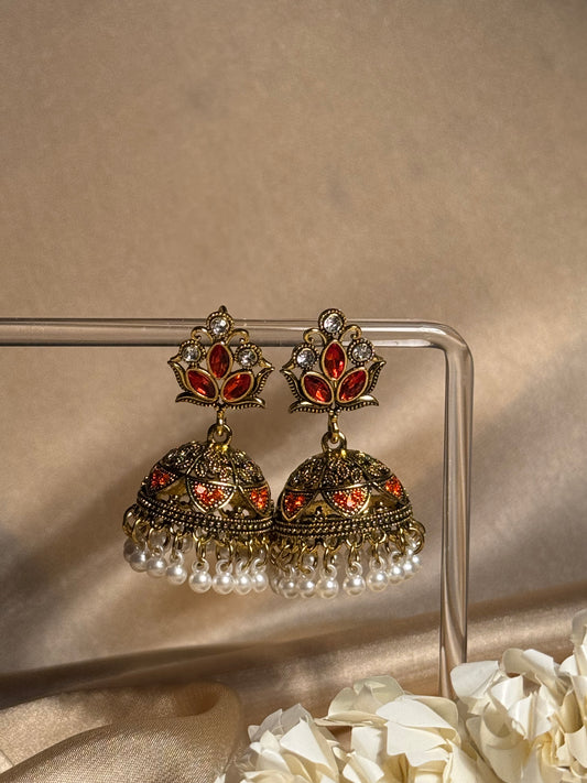 Aneela 3.0 khass collection-gold and orange