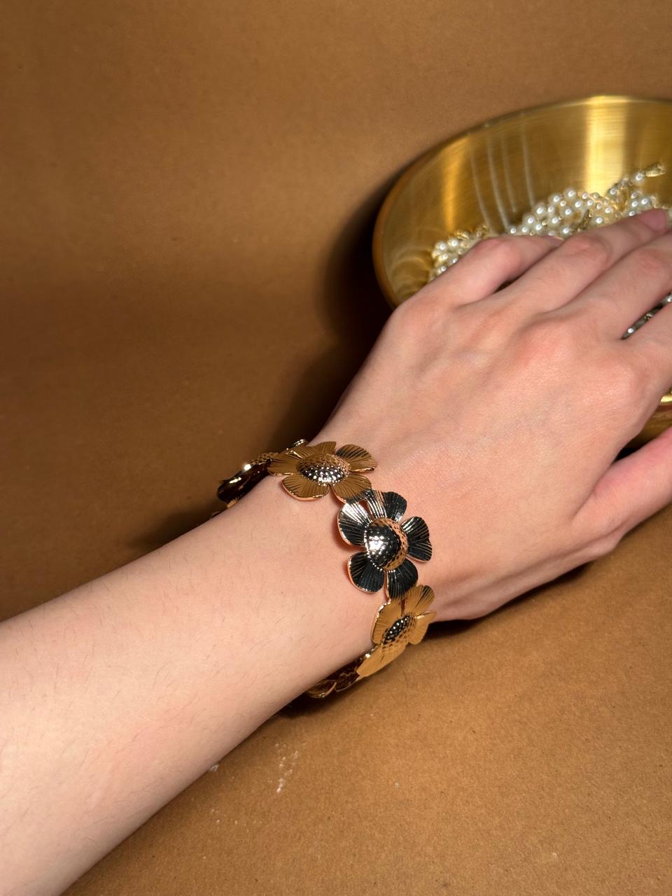 Sunflower karra - Gold