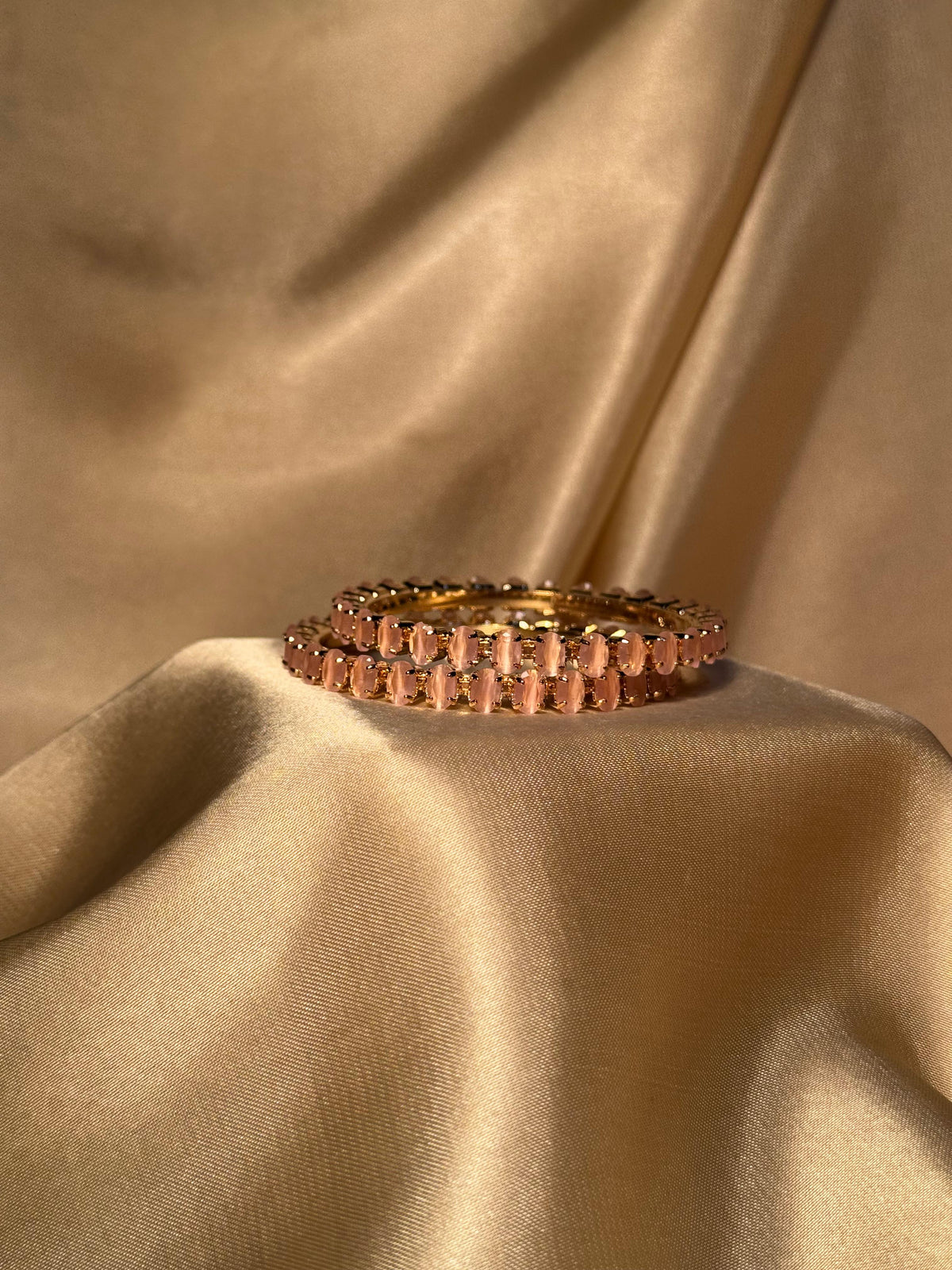 Zara bangles Gold - Pink (kids collection)
