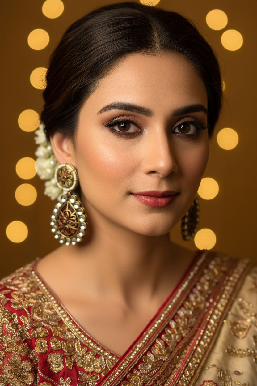 Antique booti maroon - NAZ collection