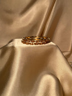 Beaded bangles Gold (kids collection)