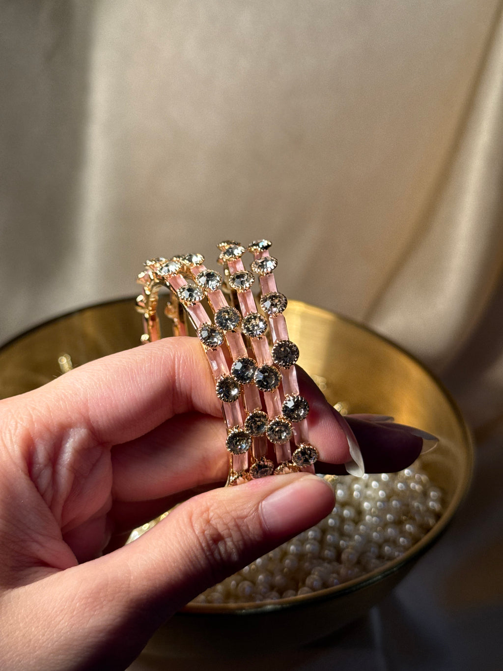 Pink Zareen bangle (kids collection)