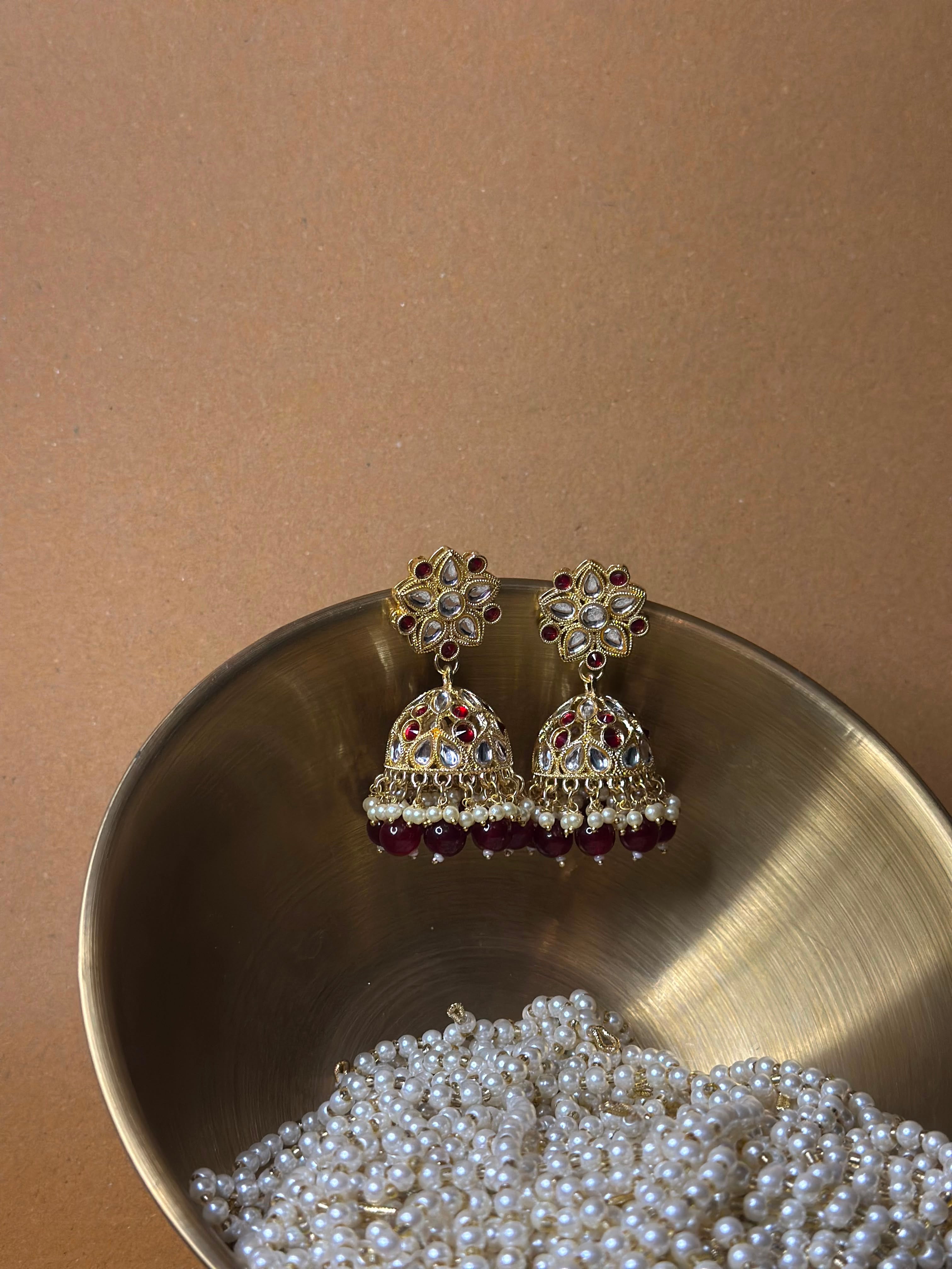 sitara maroon - NAZ collection