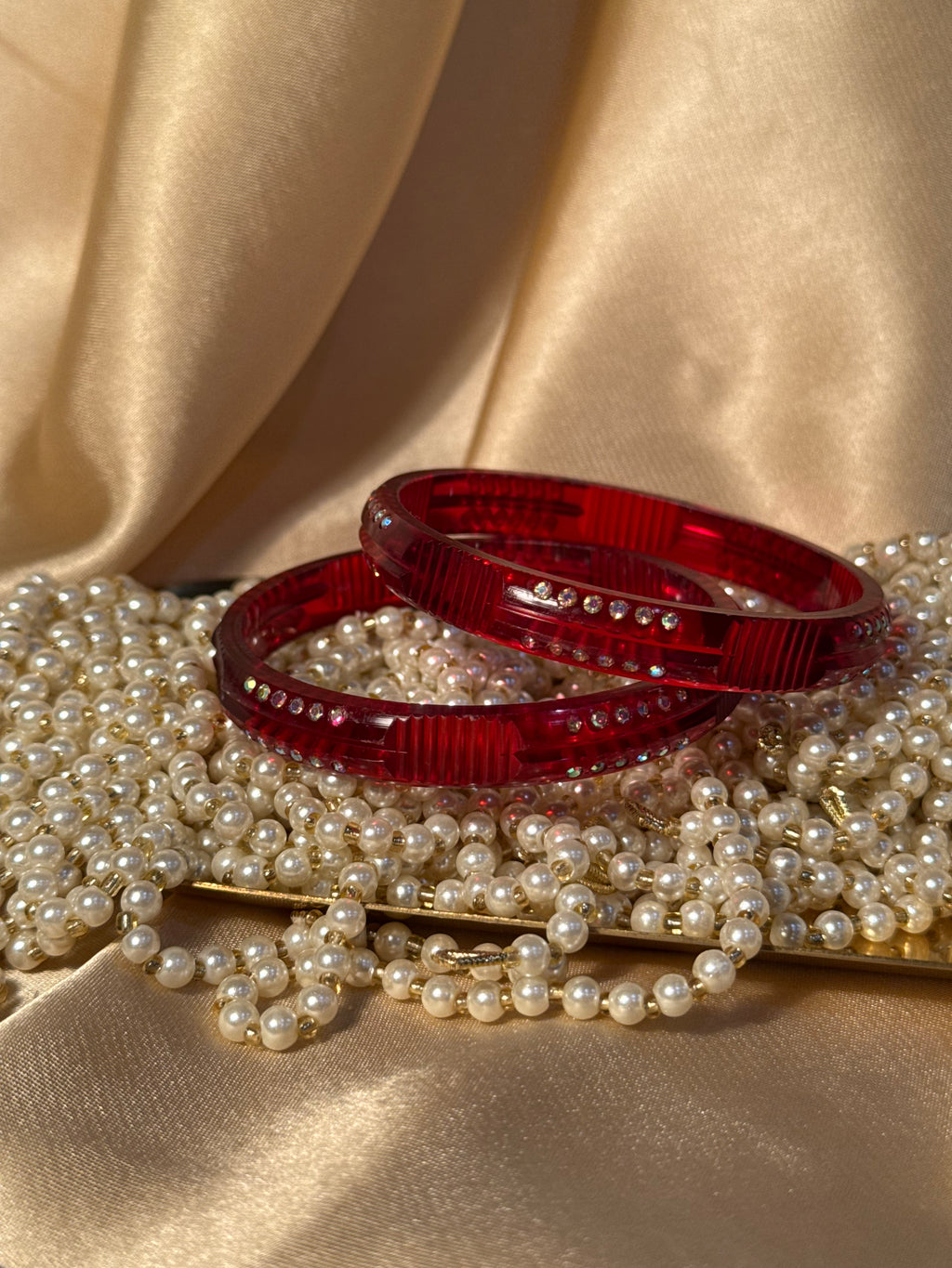 Indian bangles 2.0 dark maroon