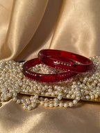 Indian bangles 2.0 dark maroon