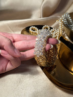White bedazzled bracelet (kids collection)