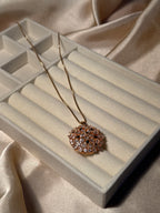 Gold and Black Pendent (rozana)