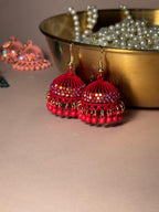Matt jhumki heer - Red