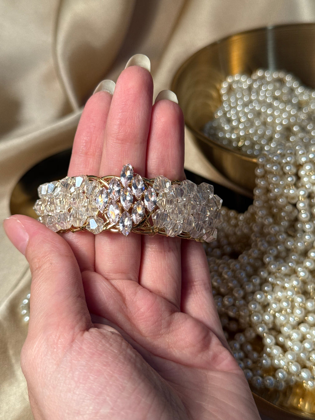 White diamond bracelet (kids collection)