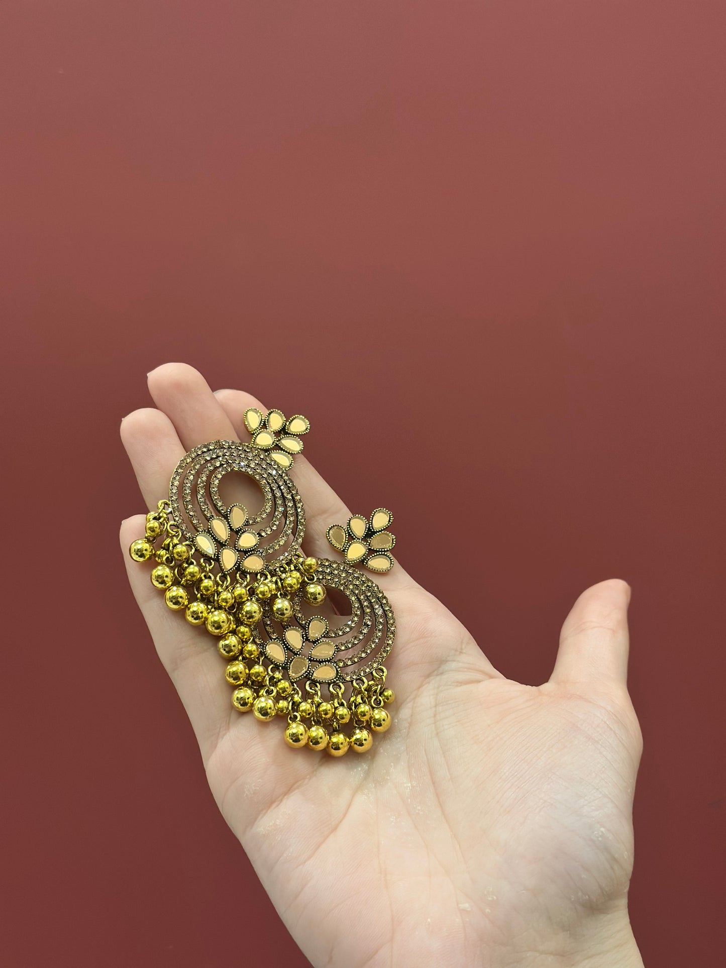6 Ringlets Antique Gold
