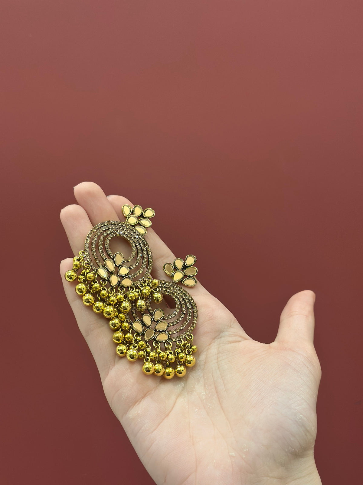 6 Ringlets Antique Gold