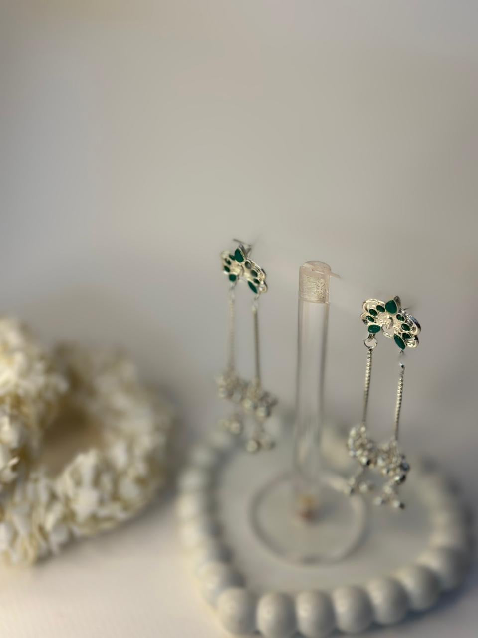 Patang (Green and silver)