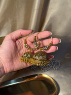 Bano Bali 2.0 - antique Gold(white stone)