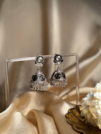 Ghazal khass collection-silver and black