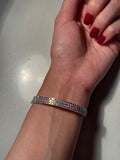 Twilight Charm bracelet (holographic silver)