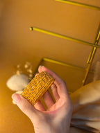 Dotted bangle 12 pcs - yellow