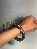 Silver Cuff (bracelet) - White