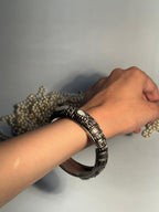 Silver Cuff (bracelet) - White