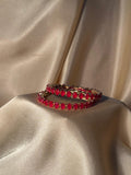 Zara bangles Gold - Red (kids collection)