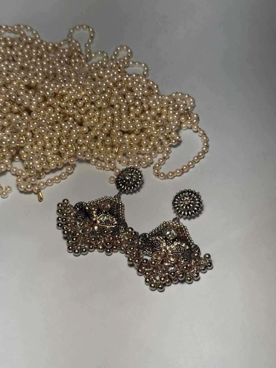 Shahana Silver Earrings