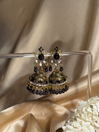 Nani ki jhumkiyan khass collection-gold and black