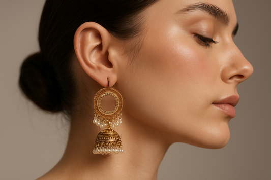 Gul Jhumki - Gold