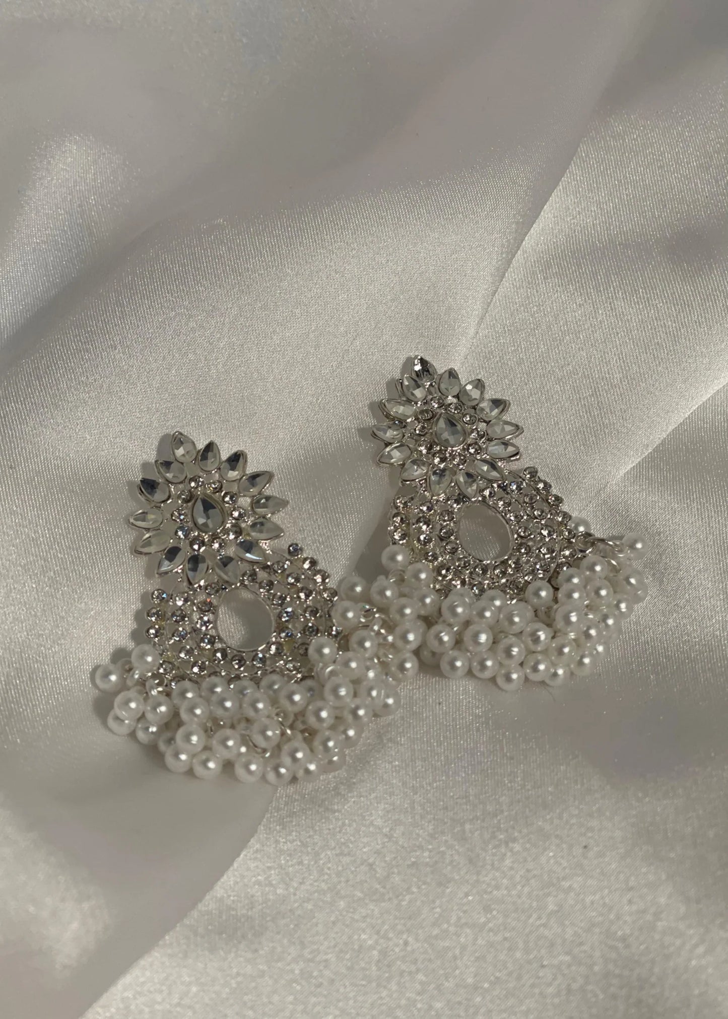 Earring pineapple Silver