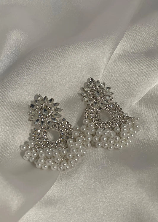 Earring pineapple Silver
