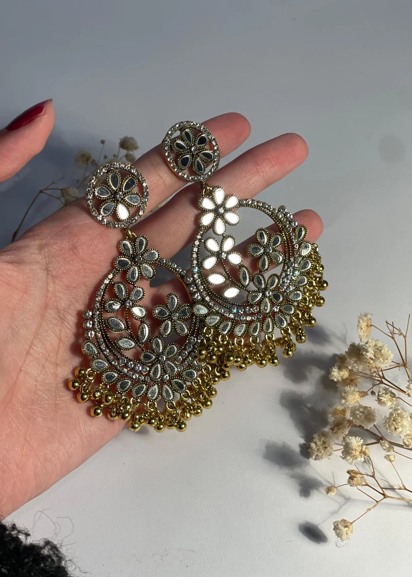 Phool Earring Copper (Mahbano)